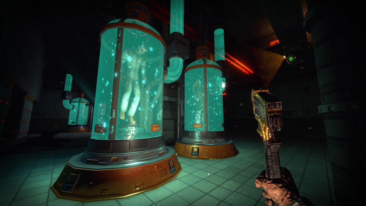 Hub rooms, service corridors and overgrown sectors all connect back to the same station.